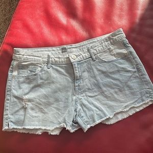 Massimo light Blue Jean shorts size 8
